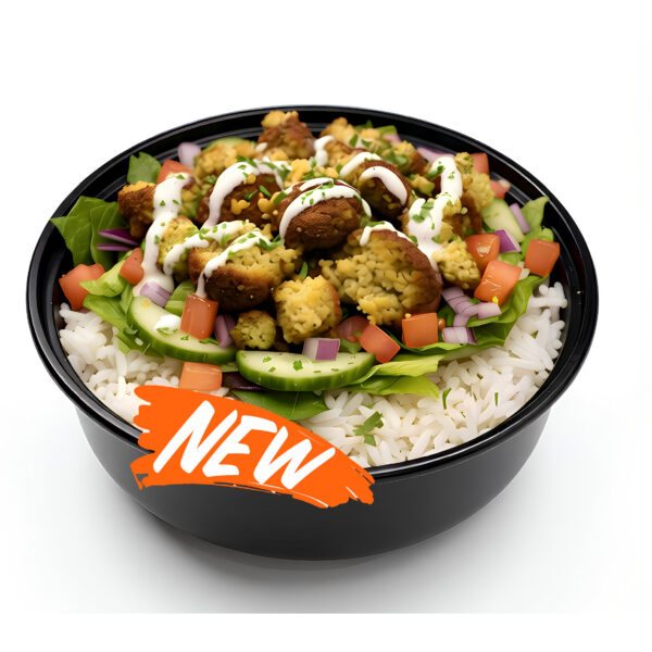 Falafel Coconut Rice Bowl
