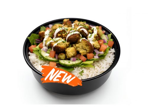 Falafel Coconut Rice Bowl